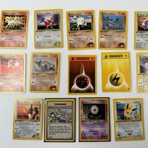 Pokemon TCG 14 Card 1st Ed Lot